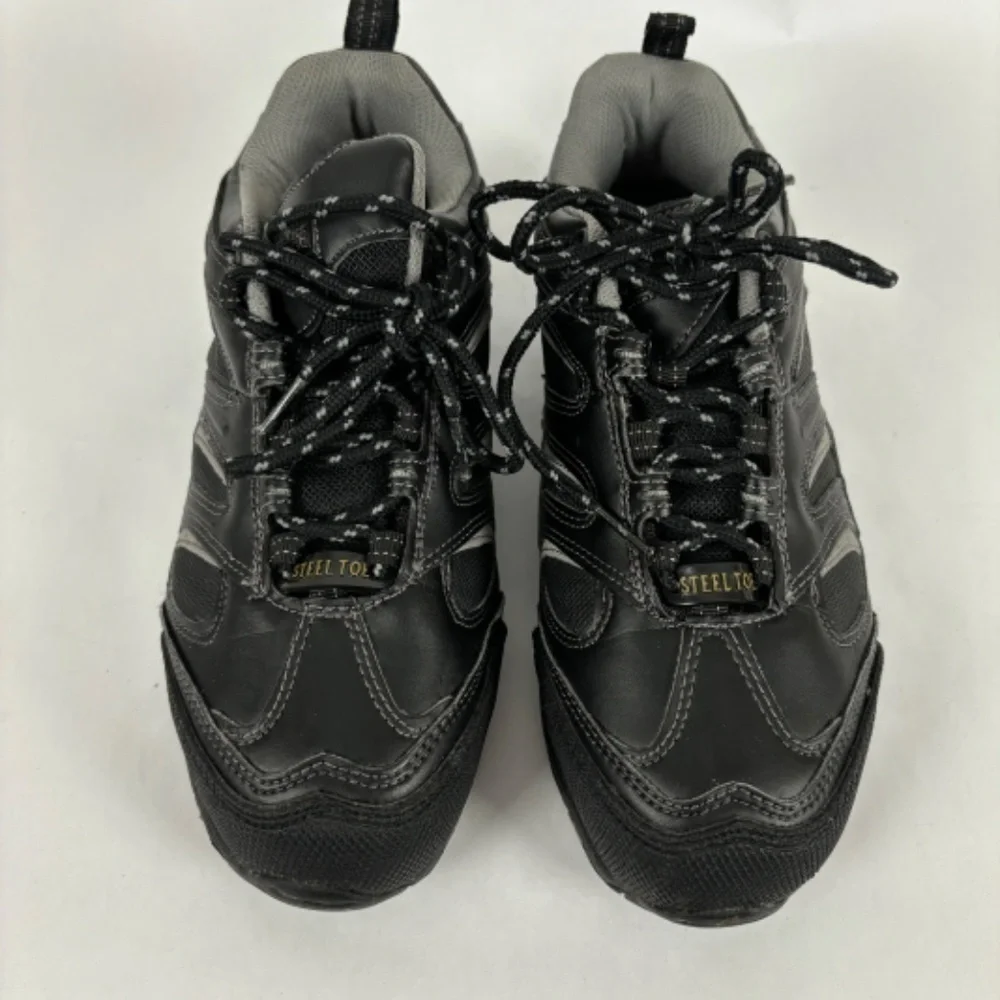 Rustler Advantage Slip Resistant Steel Toe Safety Shoes/low Boots Men's Size 6.5